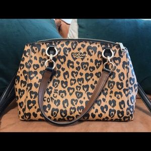 Coach Mini Christie Wild Heart Purse